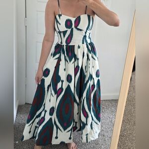 100% Cotton CIkat-inspire Maxi dress by Tennis S.A. (TNS Colombia) Size S/M